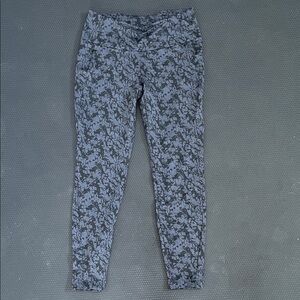 Mondetta Sz M Patterned Black/Gray Leggings